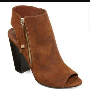 A.N.A Jaco Peep Toe Heeled Booties 8